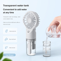 Brumisateur ventilateur portable blanc USB - SummerFrozen